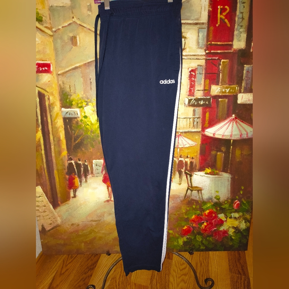 Adidas Men's Navy Track Pants